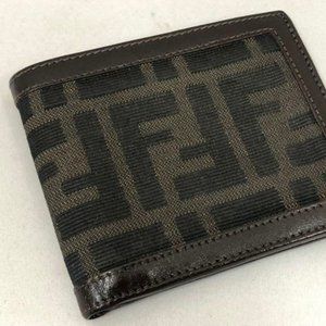 Authentic Fendi Zucca Wallet